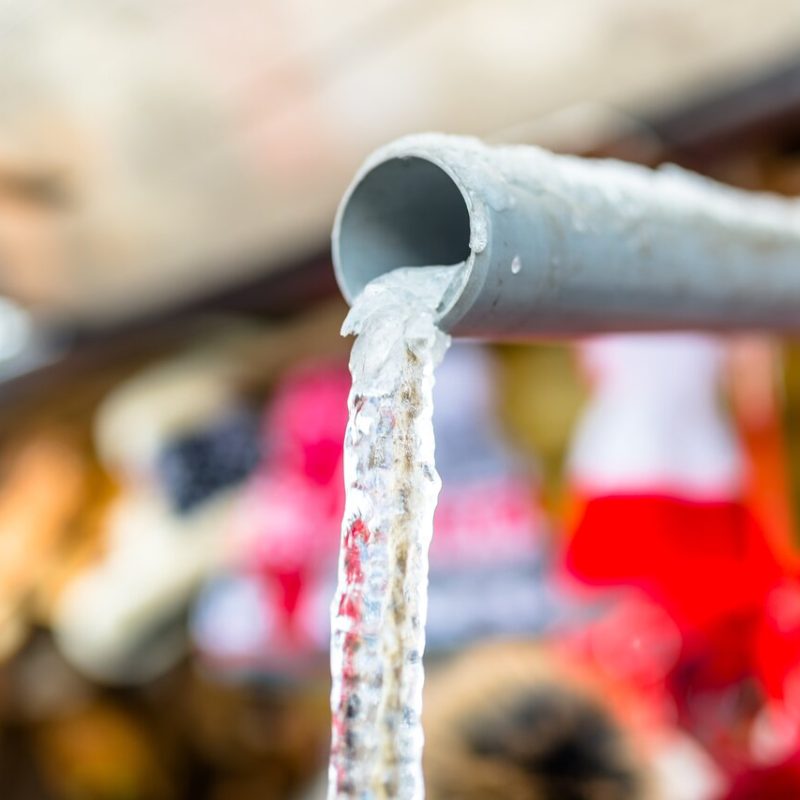 frozen pipe