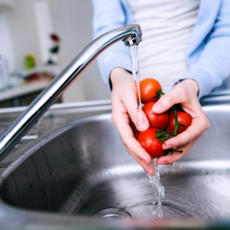 stainless steel sink